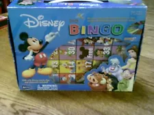 Disney DVD BINGO FOR AGES 4+ 2-6 Players FAMILY FUN Carrying Case 100% Complete