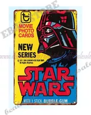 1977 STAR WARS Darth Vader metal tin sign reproductions for sale