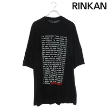 Dark Shadow DU20F1274-RNEP1 Collection Themed Print Oversized T Shirt For Men S