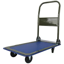 Olympia Tools 85-180 300 Pound Capacity Folding Utility Rolling Cart (Used)