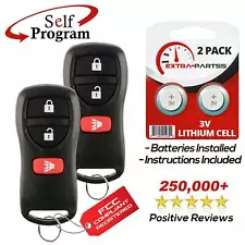 2 For 2002 2003 2004 2005 2006 2007 2008 Nissan Xterra Remote Key Fob