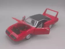 1:24 Johnny Lightning 1970 Plymouth Superbird Diecast Car Red