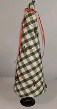 Primitive Style Hand Crafted Christmas Tree 12 Inch