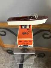 NOS Lionel Postwar 6801-60 Separate Sale Brown/White Boat Brick Box!