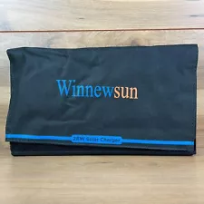 WinnewSun Black 28 W Foldable High Efficiency Solar Panel Charger for Cell Phone