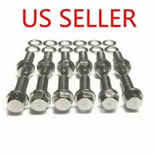 STAINLESS STEEL BOLT KIT FOR LS LT Exhaust Manifold Header LS1 LS2 LT1 LS3 BOLTS