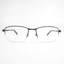 Robert Mitchel RM202126 GM Eyeglasses Frames gray half rim 54-17-140