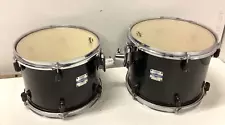 Pair of Yamaha Stage Custom Advantage Nouveau Drum Kit Rack Toms 12" and 13"