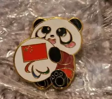 Ultra Rare Tokyo Olympics 2020 China Representative Panda Pin Badge Novelty