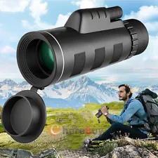 40x60 High Power Monocular Telescope for Day and Night Use Hunting Hiking Outdoo