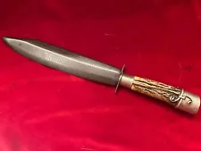 RARE CIVIL WAR ERA OFFICER'S KNIFE BY W. GREAVES & SONS - VERY DESIRABLE MAKER