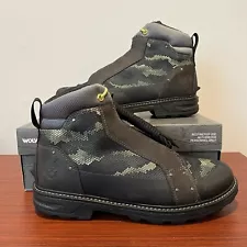 Wolverine Halo Forge USPR Charcoal/Grey/Camo W08128 Boots Size Men’s 13 NEW