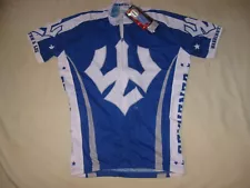 Washington & Lee Generals Cycling Jersey New W/Tags Men's Small Adult NCAA W&L