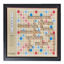 Custom Scrabble Board, Personalized with Your Own Words, Great Gift Idea!