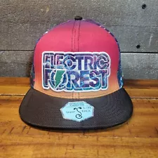 Rare Electric Forest 2022 Grassroots Hat W/ Pin