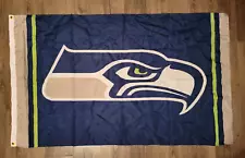 Seattle Seahawks Banner Flag Wincraft Large 58 X 35 inches NFL Licensed