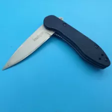 Kershaw Overdrive OD-2 Liner Lock Knife (2.25" Bead Blast) 1770 MANUAL Open