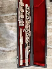 PEARL Flute 761 Open Hole, Silver Head Case and Case Cover