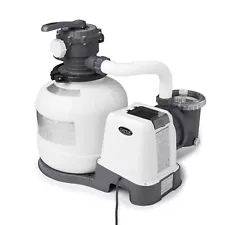 Intex 2800 GPH Above Ground Pool Sand Filter Pump with Automatic Timer (Used)