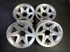 BRIDGESTONE WHEELS 16×8J PCD139.7 ±0 Set of 4 4RUNNER Hilux Deep Concave (For: 2003 Chevrolet Silverado 1500)