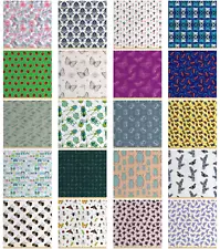 Fabric by The Yard Polyester Upholstery and Fabric for Home Accent Ambesonne