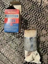 Vintage 40's Perfection Wick #500 Kerosene Heaters in Original box