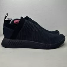 Adidas NMD CS2 City Sock Primeknit Triple Black Grey Pink Mens 11.5 US CQ2373