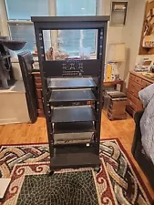 Component Rack System And Vintage Russound SP-1 Patchbay for Two-Channel...