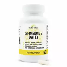 del-IMMUNE V DAILY 60 Capsules by Stellar Biotics [Formerly Del-Immune V 25 mg]