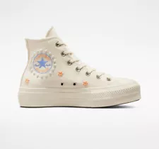 NEW Converse Chuck Taylor All Star Lift Platform Pearls Womens