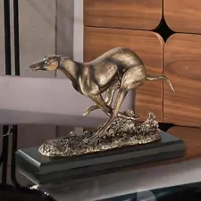 Design Toscano Greyhound Whippet Art Deco Dog Statue