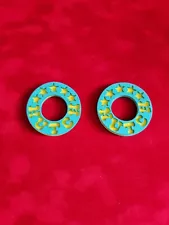 Hutch BMX Custom Doughnuts Aqua / Yellow