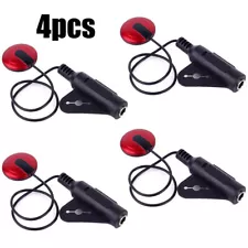 USA 4Pcs Piezo Contact Microphone Mic Pickup for Guitar Violin Banjo Mandolin