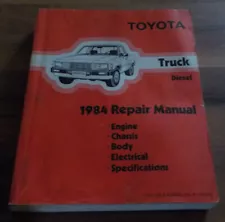 1984 TOYOTA TRUCK DIESEL Repair Shop Service Manual_84_LN51 LN56 LN65_OEM