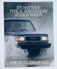 1988 Isuzu Trooper II Dealer Showroom Sales Brochure Guide Catalog