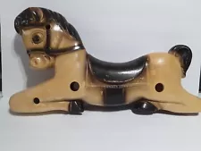 Vtg Wonder Horse Mare Mustang Bouncy Wonderhorse Rocking Horse HORSE ONLY (1)