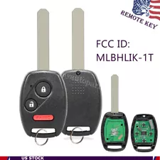 For Honda CR-V CRV 2007 2008 2009 2010 2011 2012 2013 Remote Key Fob MLBHLIK-1T