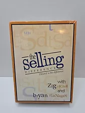 The Selling Difference Zig Ziglar Bryan Flanagan 8 CDs ISBN#1562077090 NEW