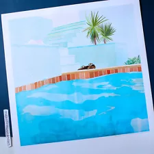 DAVID HOCKNEY POOL 2015 EXHIBITION LITHOGRAPH POSTER