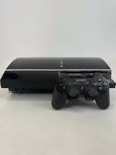 Sony PlayStation 3 Backwards Compatible Fat PS3 60GB Black Console Gaming System