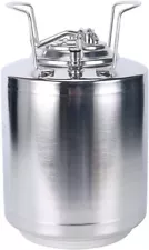 YaeBrew Stainless Steel 2.6 Gallon Mini Ball Lock Keg System HomeBrewing Beer