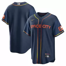 Houston Astros Nike City Connect Team Jersey Men's 2024 MLB Space City Navy New