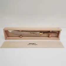 Resafy Sabre à Champagne Saber Sparkling Wine Opener Knife with Wooden Box