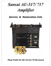 Sansui AU-517 / 717 Amplifier - Power Protector problem Solved