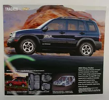 2004 Chevrolet Tracker 2 Sided Sales Flyer - Original