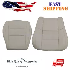 For Dodge Durango 2011-2018 Passenger Bottom & Top Perforated Leather Seat Cover