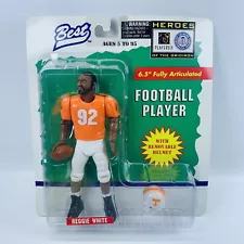 Reggie White Tennessee Action Figure 1997 Best Heroes.