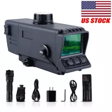 Night Vision Rifle Scope Red Dot Optical Mini Sight 7X Zoom Hunting Telescope IR