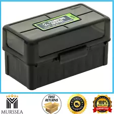 Frankford Hinge Top Rifle Ammo Boxes 50 round Ammunition Storage 243/308 win