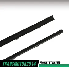 Fit For 1978-1996 Ford Bronco Tailgate Window Sweep Weatherstrip Seal Set Kit